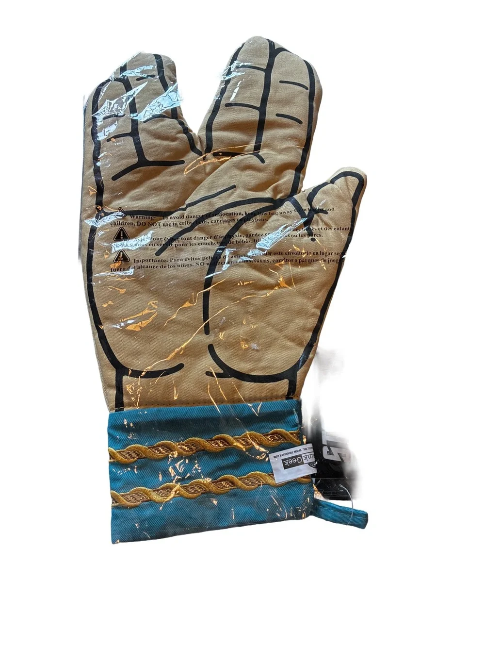 NEW ThinkGeek Star Trek Spock Vulcan Salute Oven Mitt